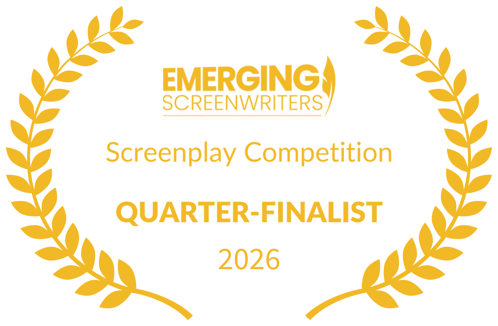 Emerging Screenwriters Screenplay Competition Quarter-Finalist 2026