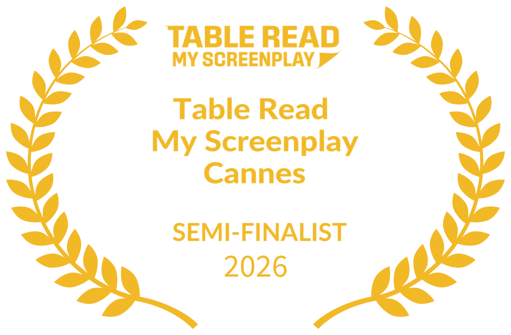 Table Read My Screenplay Cannes Semi-Finalist 2026